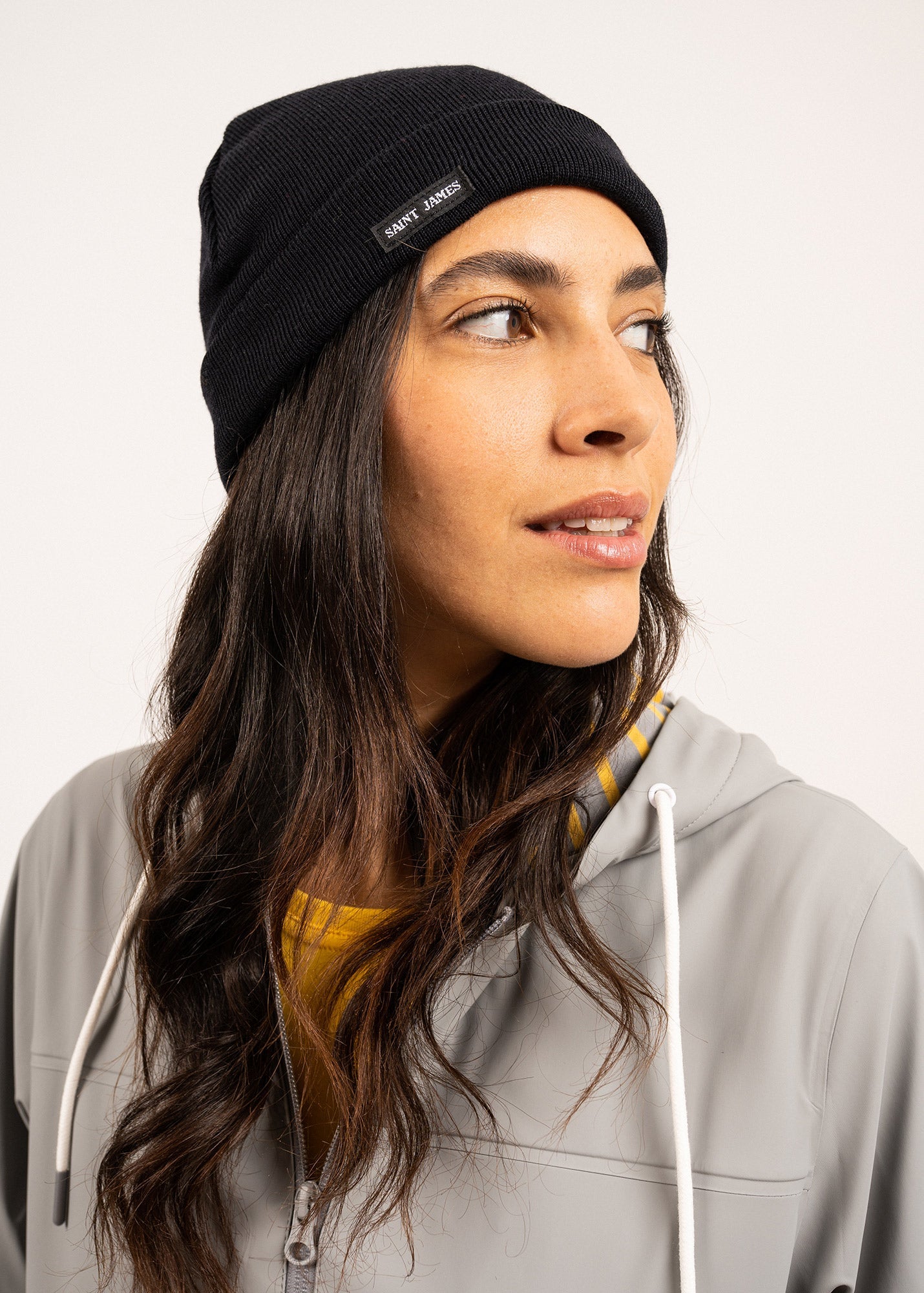 Bonnet Gemini - en laine doublé coton (NAVY)