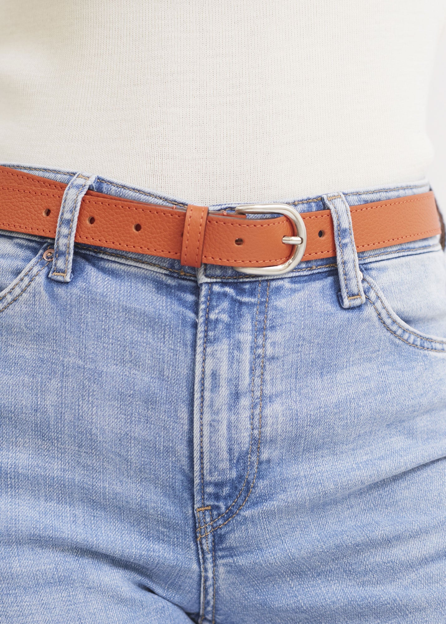 Ceinture fine Détente - en cuir (EPICE)