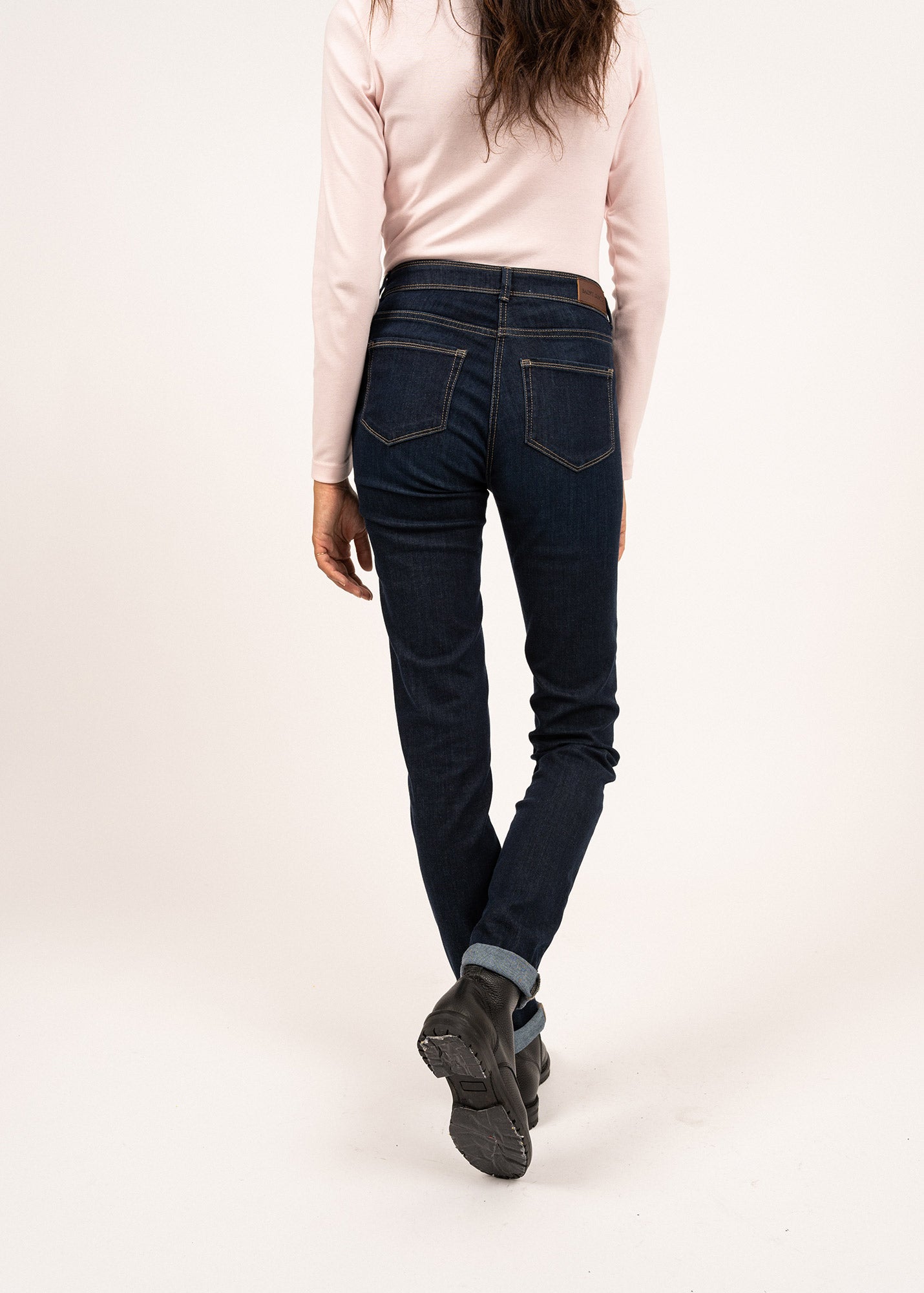 Jean taille haute Mimosa Denim - coupe slim (JEAN)