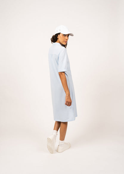 Robe esprit polo Sheryl - en coton (CIEL)