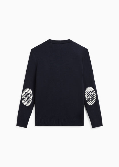 Pull Mondiovision Renault 5 - SAINT JAMES x Renault 5 (NAVY)