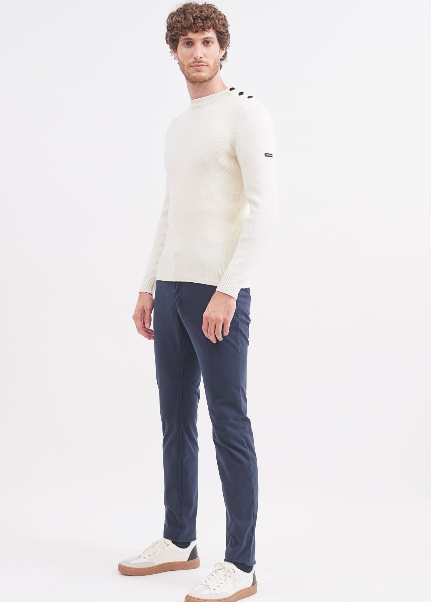 Pantalon chino Voile Hiver - en coton stretch (VEGETAL)