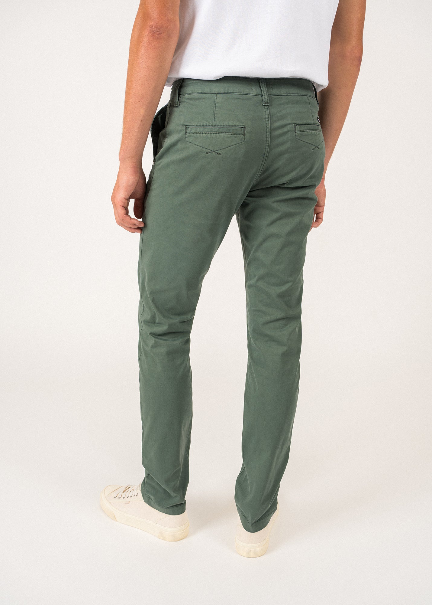 Pantalon chino Voile Hiver - en coton stretch (VEGETAL)