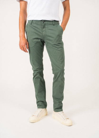 Pantalon chino Voile Hiver - en coton stretch (VEGETAL)